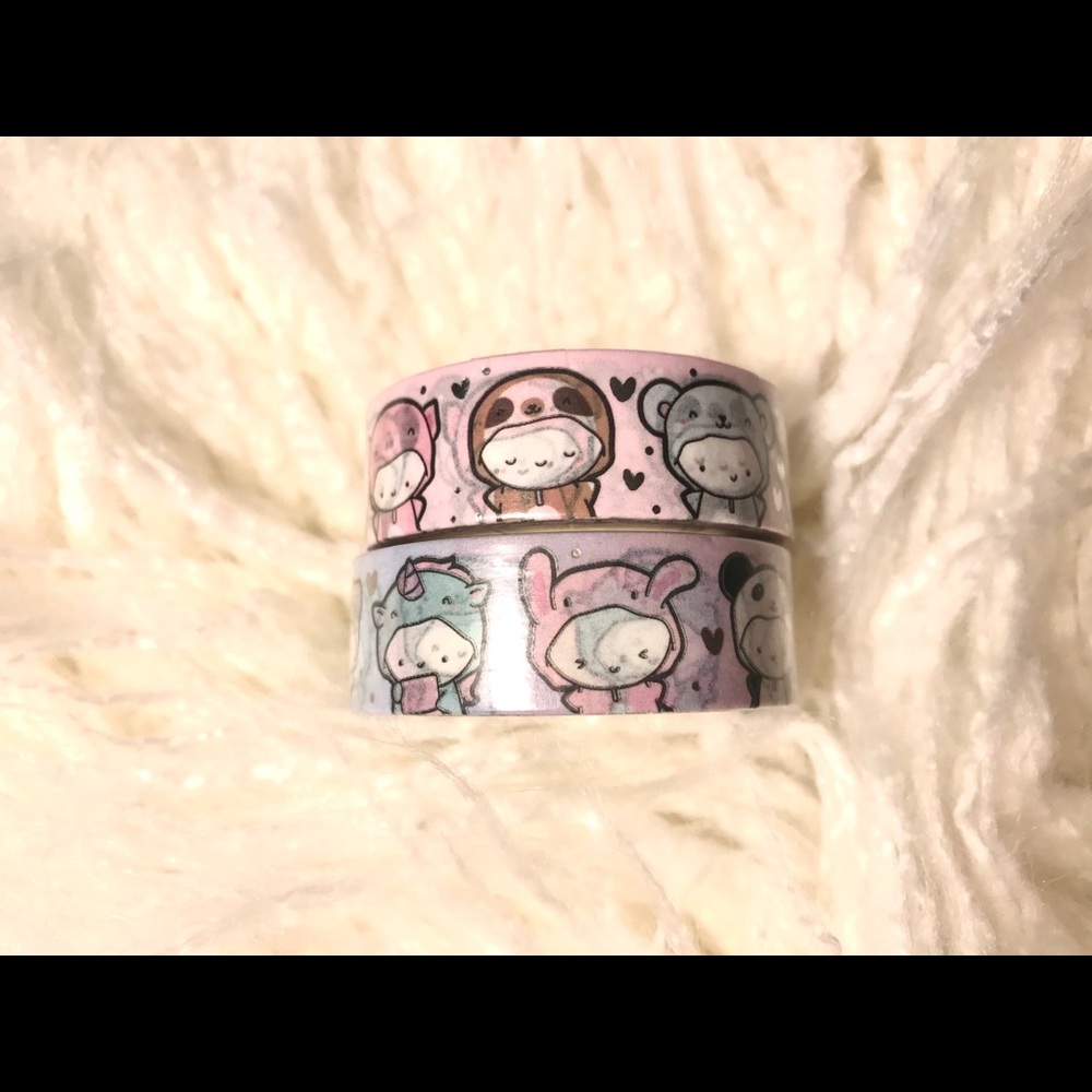 SOLD TCMC Coffeemonsterzco washi set NIP